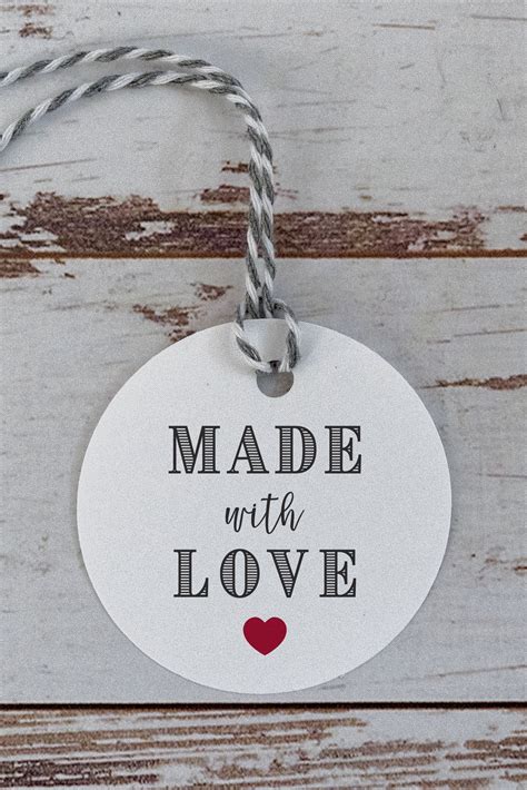 Made With Love Labels