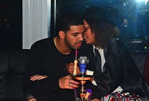 Drake Gets Cozy With Rihanna S Sister In The Club Urban Islandz