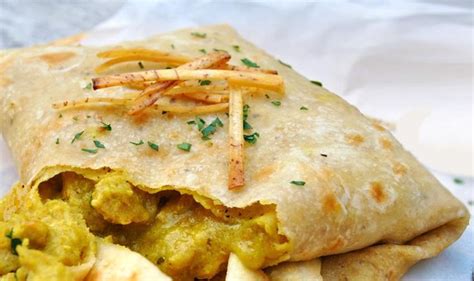 Remove and discard the scotch bonnet before serving. Trinidad Chicken Roti Recipe https://www.caribbeanbluebook ...