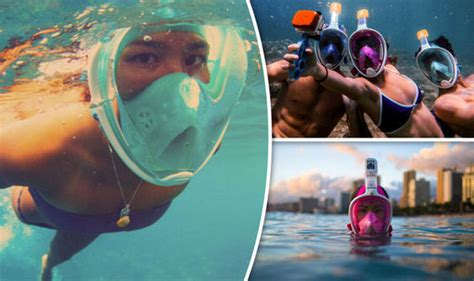 H20 Ninja Mask The Full Face Snorkel Mask Solving Your