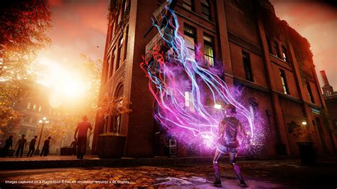 Infamous First Light Looks Great In These New 4k Ps4 Pro Screenshots