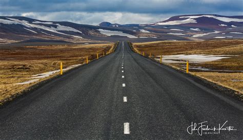 Icelandic Colors Driving The One And Only Highway In Iceland Is