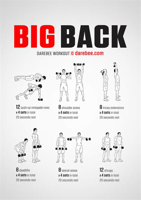Back Workouts At Home With Dumbbells