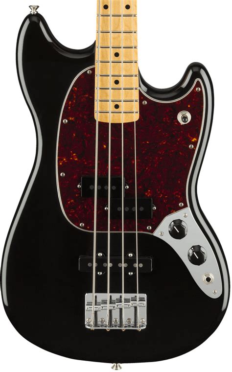 Fender Limited Edition Player Mustang Bass In Black Andertons Music Co