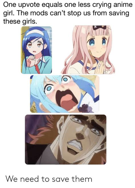 25 Best Memes About Crying Anime Crying Anime Memes