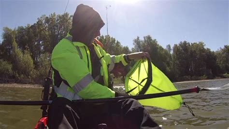 How To Use A Drift Bag Drift Sock Kayak Youtube