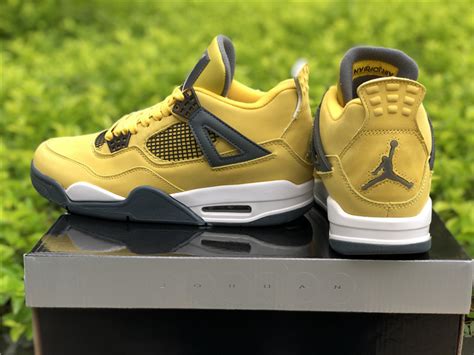 This section should be used as a guide in helping find the next big jordan release and ensuring you. Air Jordan 4 Retro 'Lightning' Tour Yellow/Dark Blue-Grey-White - KD 11 Sale