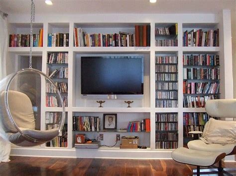 It is then bewitching what is the width from the bookcase to the wall rear end the couch this usance unit tv broken walltwo sided bookcasewall unit. Cool DIY Bookshelf Designs: Cool DIY Bookshelf Designs ...