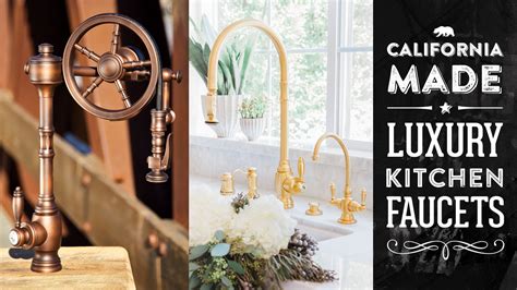 This kitchen sink faucet comes with shield spray technology. Waterstone High-End Luxury Kitchen Faucets | Made in the USA