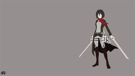 Anime for sure is one of the main directions of modern digital art. Mikasa Ackerman wallpapers HD for desktop backgrounds