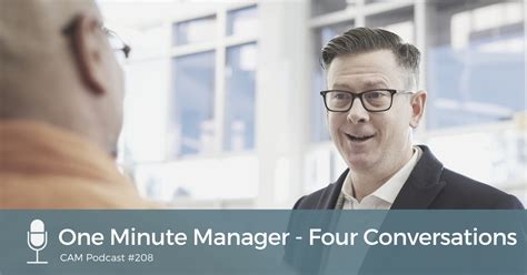 Podcast One Minute Manager Four Conversations Coach Approach