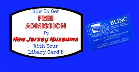 Maybe you would like to learn more about one of these? Get Free Admission to New Jersey Museums with Your Library Card! - Things to Do In New Jersey