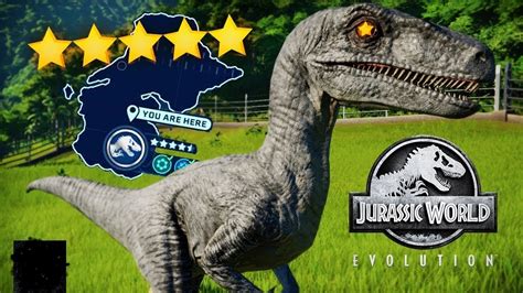 Jurassic World Evolution 5 Stars Challenge Mode Youtube