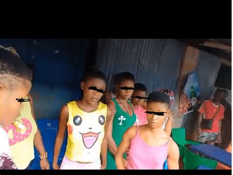 Video Youths Burst Anambra Brothel Where 13 Year Old Girls Are Used For Prostitution