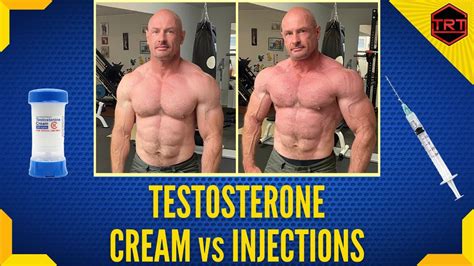 Do Testosterone Injections Make You More Muscular Than Cream