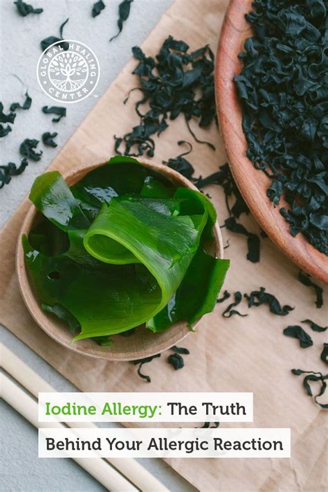 Iodine Allergy The Truth Behind Your Allergic Reaction Iodine Rich