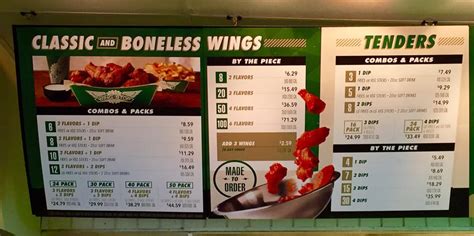 Wingstop menu prices, price list. menu 1 - Yelp