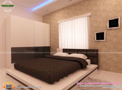 These are some beautiful bedrooms filled with great ideas for making the most of a small space. Bedroom interior decoration - Kerala home design and floor ...