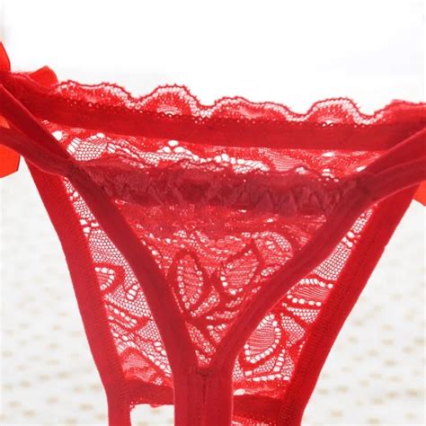 Lace Ruffle Beaded Open Crotch Sex G String Mature Women Underwear Buy Sex Underwearsexy Open