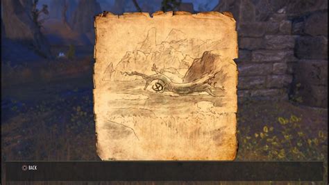 Wrothgar Treasure Map Elder Scrolls Online Youtube
