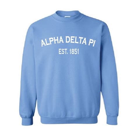 Custom Alpha Delta Pi Classic Established Comfort Colors