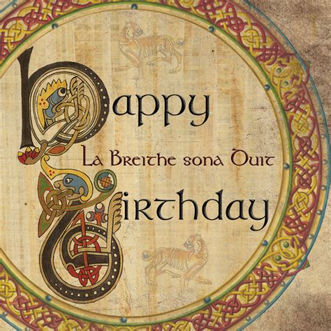 Pin De The Witch Store Uy En Celtic Birthday Cards Feliz Cumpleaños
