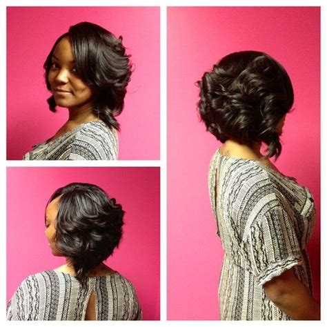 Watch as i demonstrate how to do a invisible part curly beach curl bob on my client using outre velvet brazilian remy! (Styled by Mercedes) full sew in styled in a bob with ...