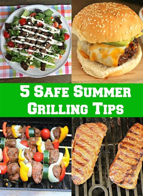 Start Off The Summer Right With These 5 Safe Summer Grilling Tips That