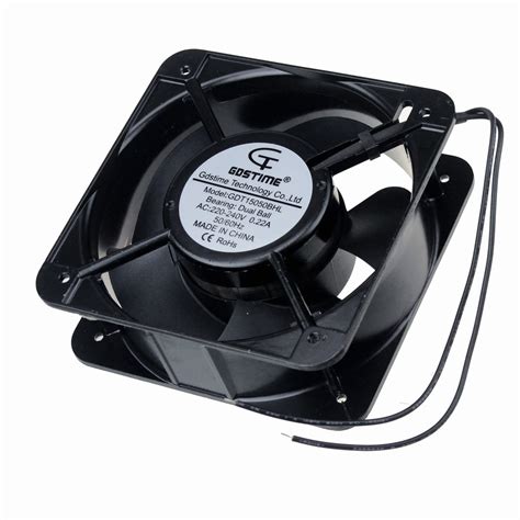 1piece Gdstime Ac 220v 240v 150mm Fan 15cm 15050 150x150x50mm Industrial Cooling Fans