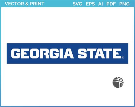 Georgia State Panthers Wordmark Logo 2014 College Sports Vector