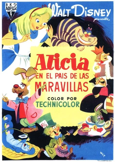Alice In Wonderland 1951 Poster Disney Photo 43349818 Fanpop