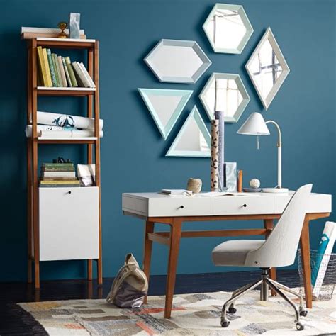 Savannah sienna glaze kitchen cabinets. Modern Wall Desk | west elm