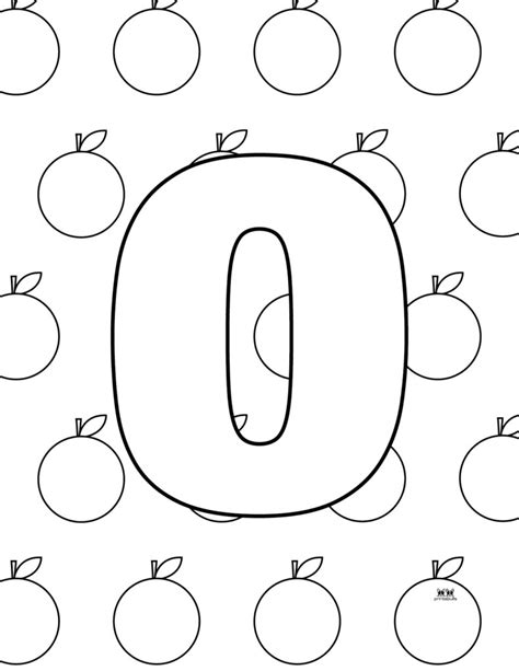 Letter O Coloring Pages 15 Free Pages Printabulls