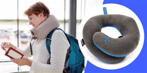 Neck Pillows Bedding And Linen Home Earplugs Trains Black Bus Travel Pillow Cars Machine Washable