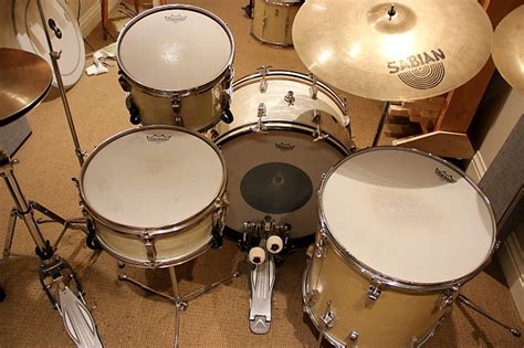Vintage 1950s Wfl Ludwig Drum Set For Sale With Matching Reverb