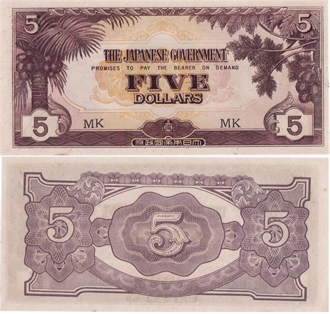 In 1939, malaya was the resource of 40% of the world's rubber and 60% of the world's tin; Randhawa's Bank Notes And Collectibles: Japanese Invasion ...