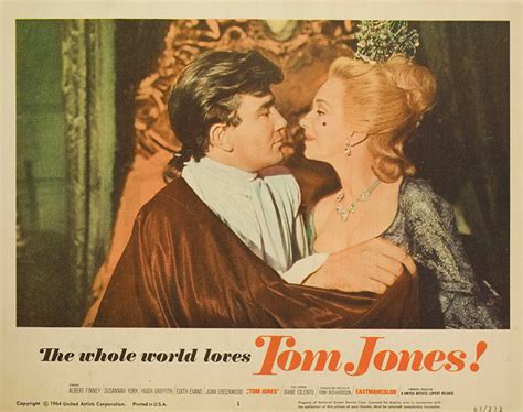 The 1917 silent production we would love to see how the director tried to fit in eight hundred pages of plot tom jones: Tom Jones 1963 U.S. Scene Card | Posteritati Movie Poster ...