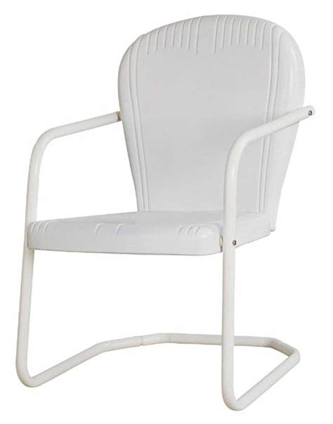 Shop for lawn chairs in patio chairs & seating. Modern White Steel Lawn Chair for Outdoor | Chair, Metal ...