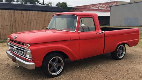 1966 Ford F100 Resto Mod For Sale At Auction Mecum Auctions