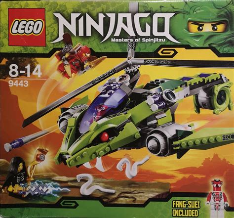 Lego Ninjago 9443 Rattlecopter Rare Retired Set Sealed Bnib Kai Fang