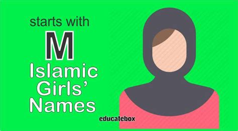 Discover a vast array of islamic names for girls that you can peruse. Islamic Girl Names With M | Muslim Girl Names Starting ...