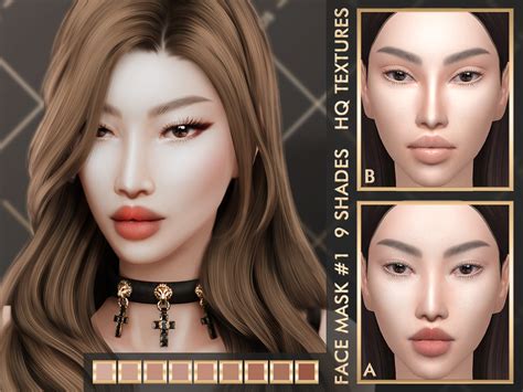 Patreon Asian Face Mask 1 The Sims 4 Catalog