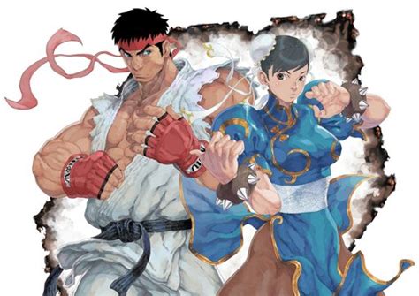Ryu And Chun Li Street Fighter Amino