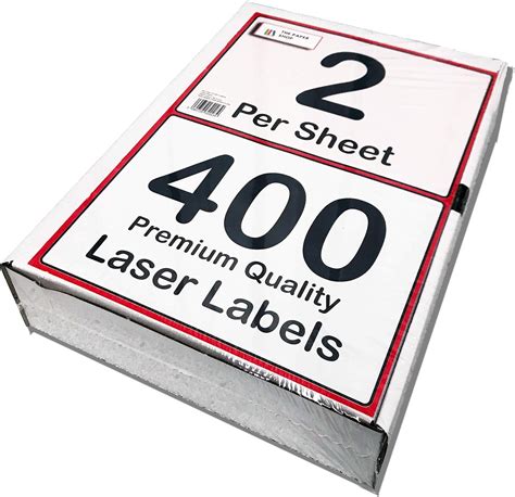 400 Labels Self Adhesive White Sticky Printer Labels For A4 Printer 2