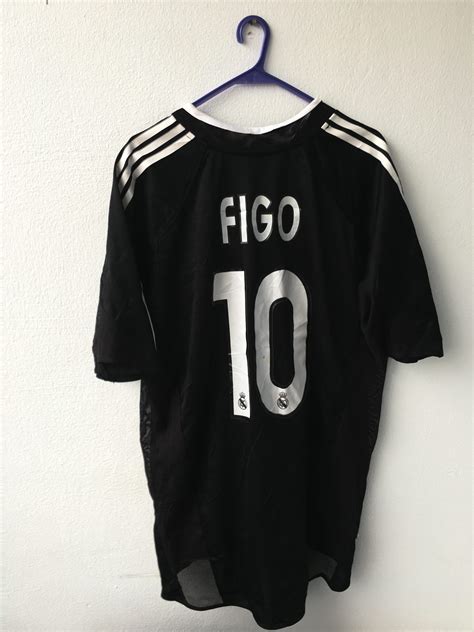 20042005 Real Madrid Luis Figo Jersey Yfs Your Football Shirt