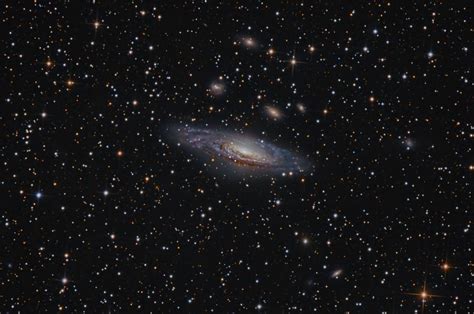 Ngc 7331 And The Deer Lick Group Skies By Africa