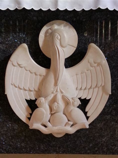 The Symbolism Of The Pelican St James Catholic Church