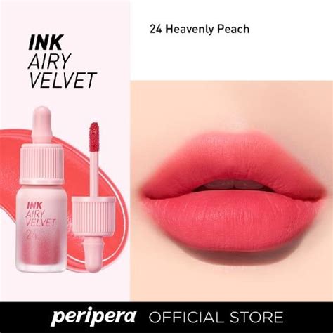 Peripera Peach Collection Ink Airy Velvet Regybeauty