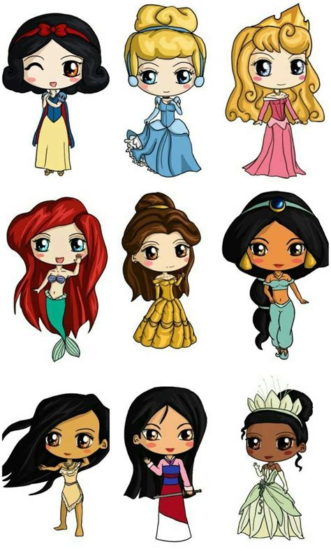 Kawaii Cute Disney Princess Drawings Easy Goimages 411