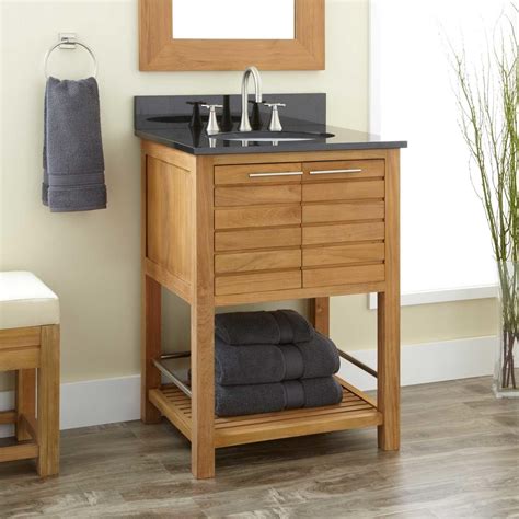 Maybe you would like to learn more about one of these? 24" Salinas Teak Vanity - Bathroom Vanities - Bathroom ...